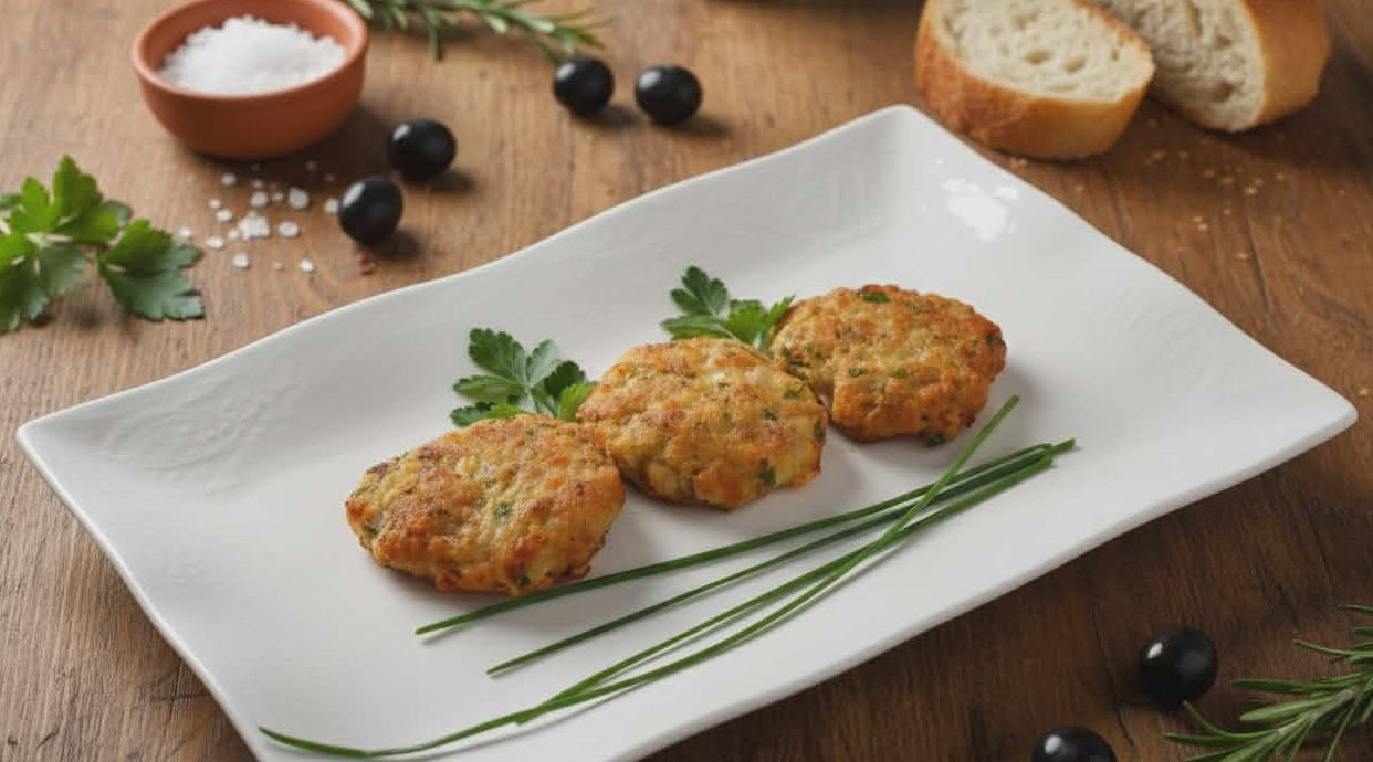 Kabeljaulaibchen mit Thunfisch