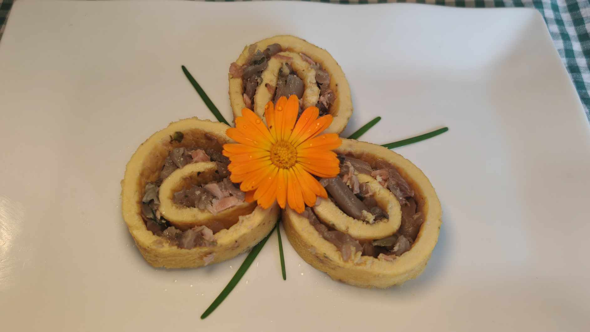 Thunfisch - Mangold - Roulade