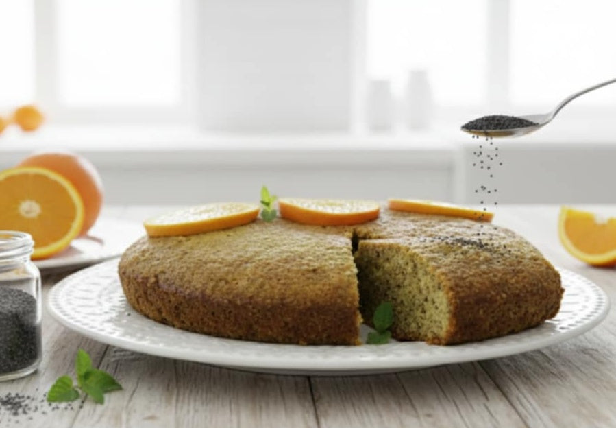Orangen-Mohn-Kuchen