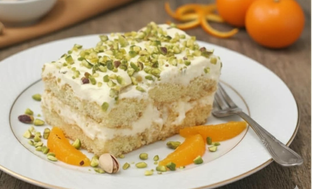 Orangen - Pistazien - Tiramisú