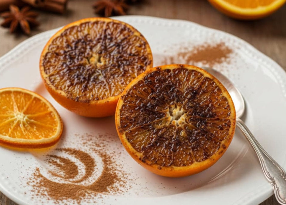 Orangen mit Zimt
