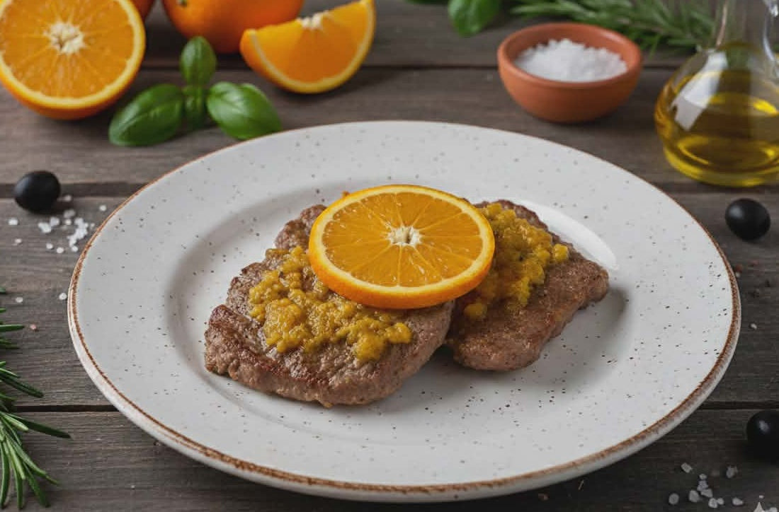 Orangen-Roastbeef
