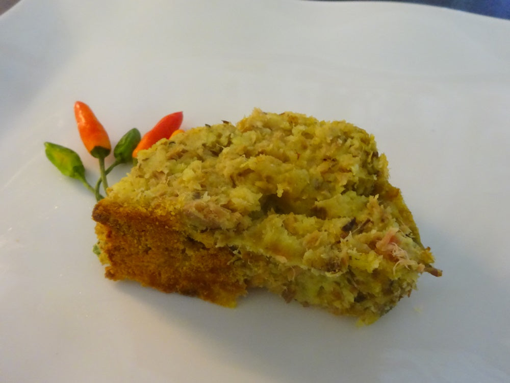 Thunfischbraten mit Kartoffeln