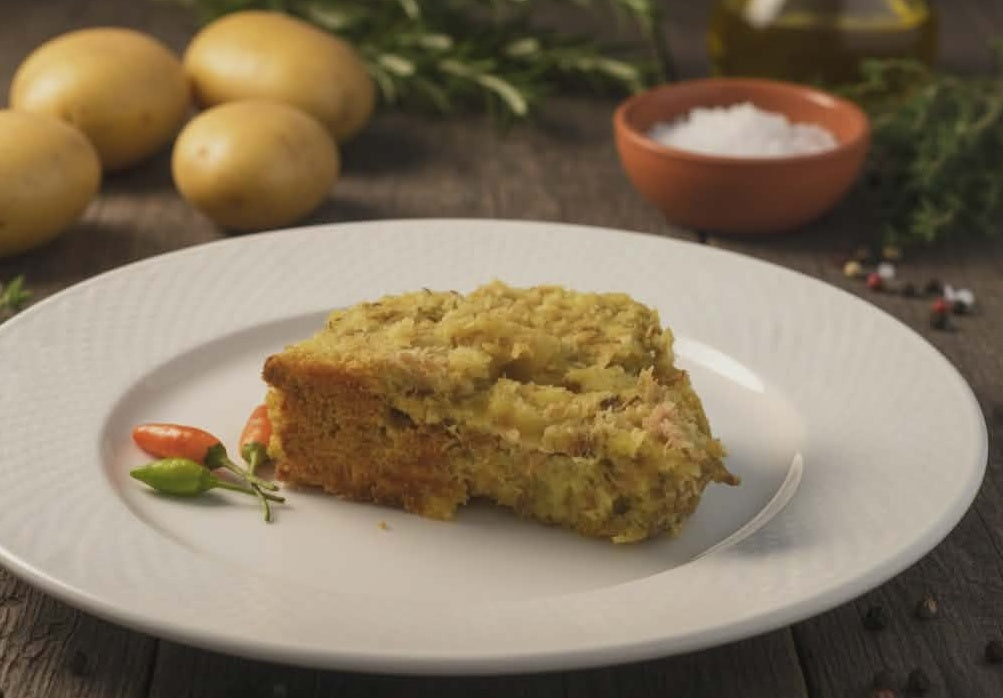 Thunfischbraten mit Kartoffeln
