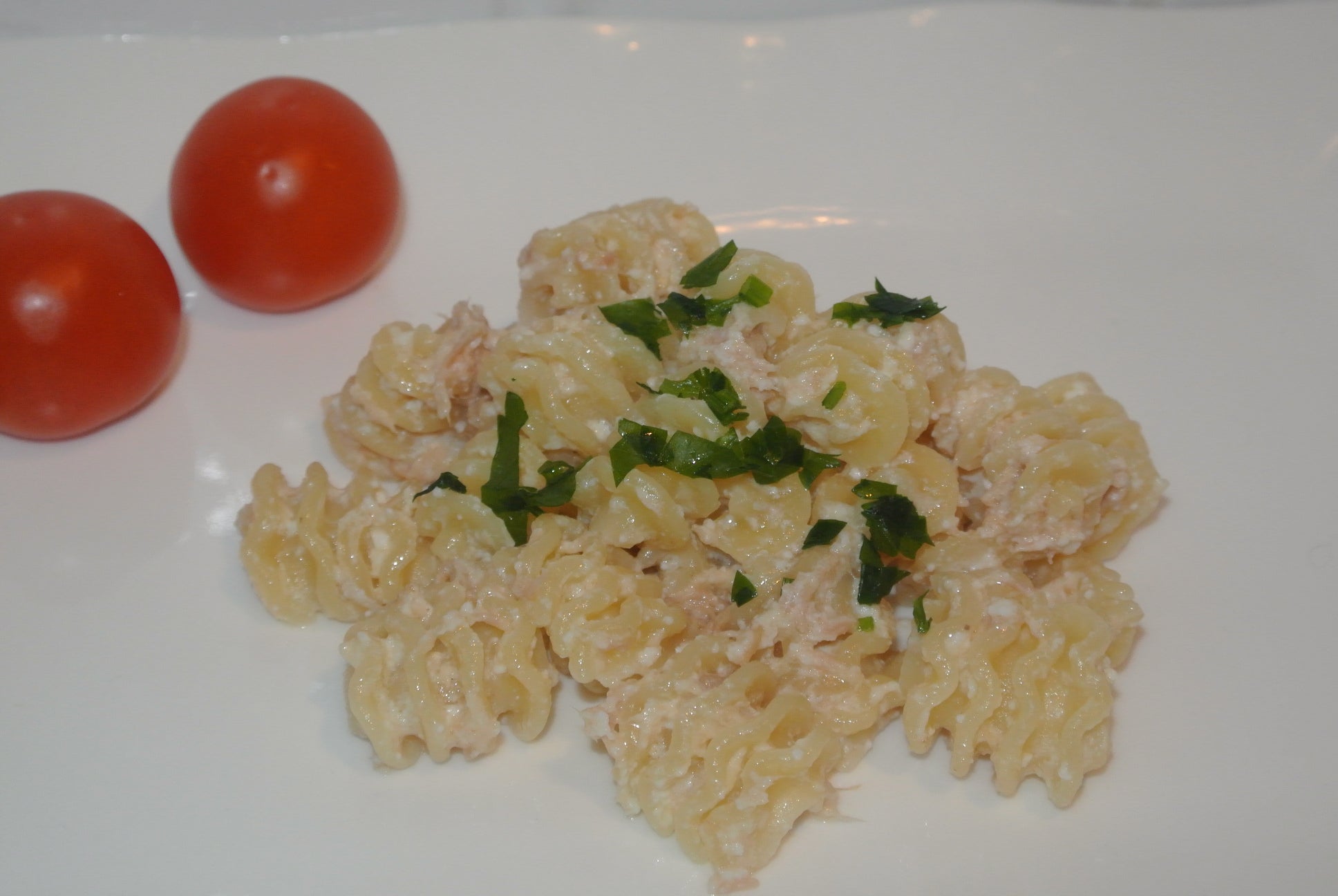 Cremige Thunfischnudeln