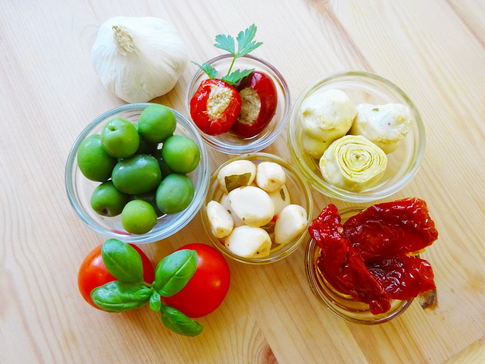 Mediterranes Gemüse & Oliven