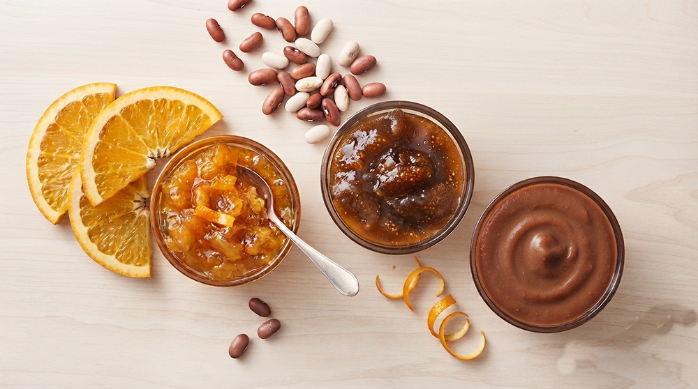 Marmeladen, Konfitüren & süße Cremen
