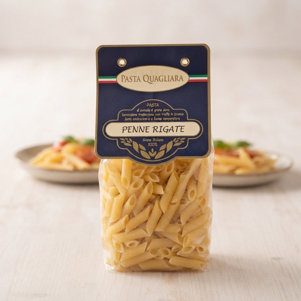 Penne rigate 500 g Pasta di semola di grano duro