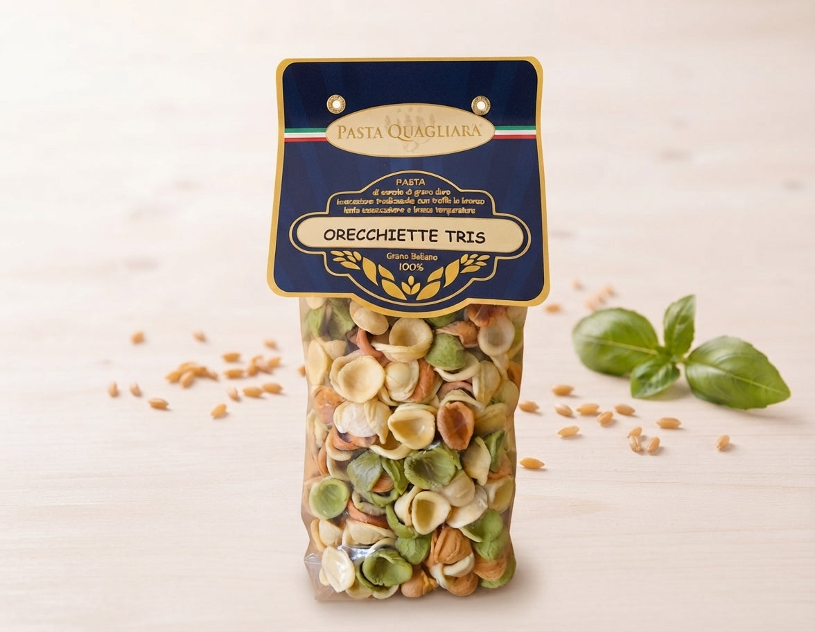 Orecchiette tris 500 g Pasta di semola di grano duro