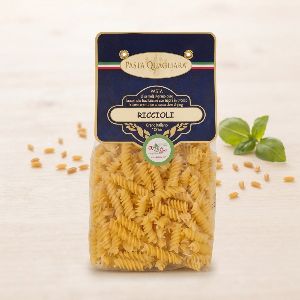 Riccioli 500 g Pasta di semola di grano duro
