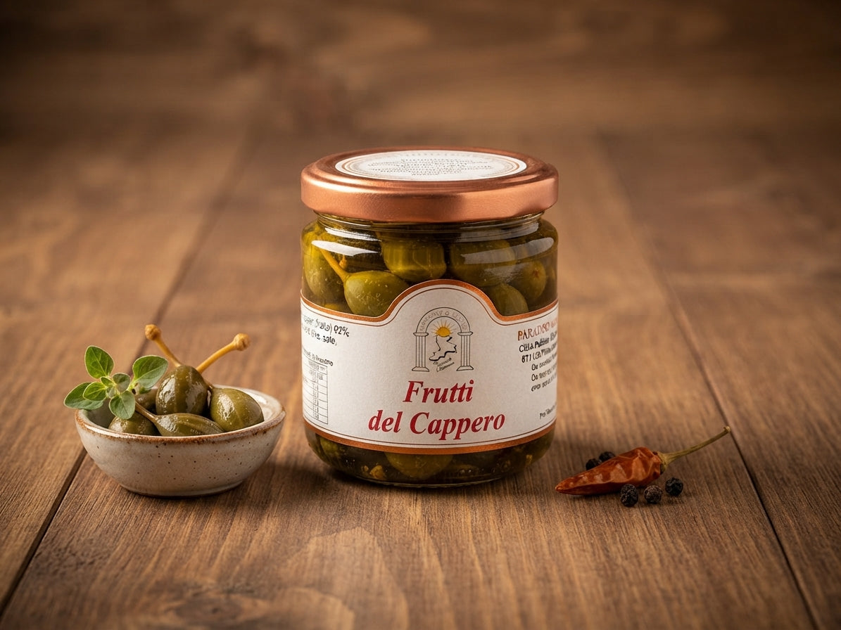 Frutti del cappero in olio extra vergine di oliva 220 g
